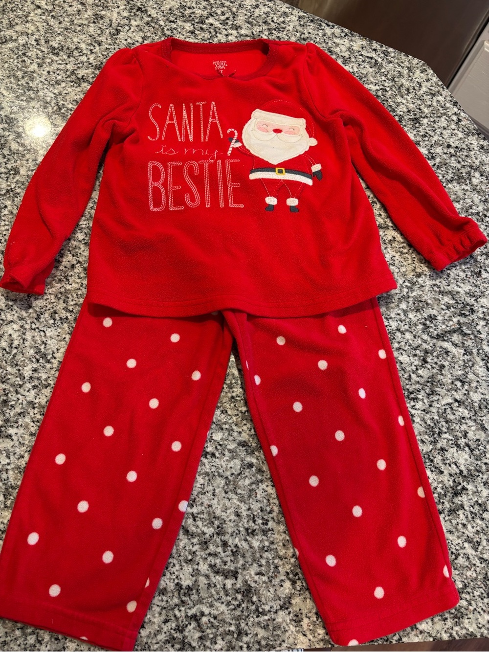 Carters 3T Christmas Pajamas